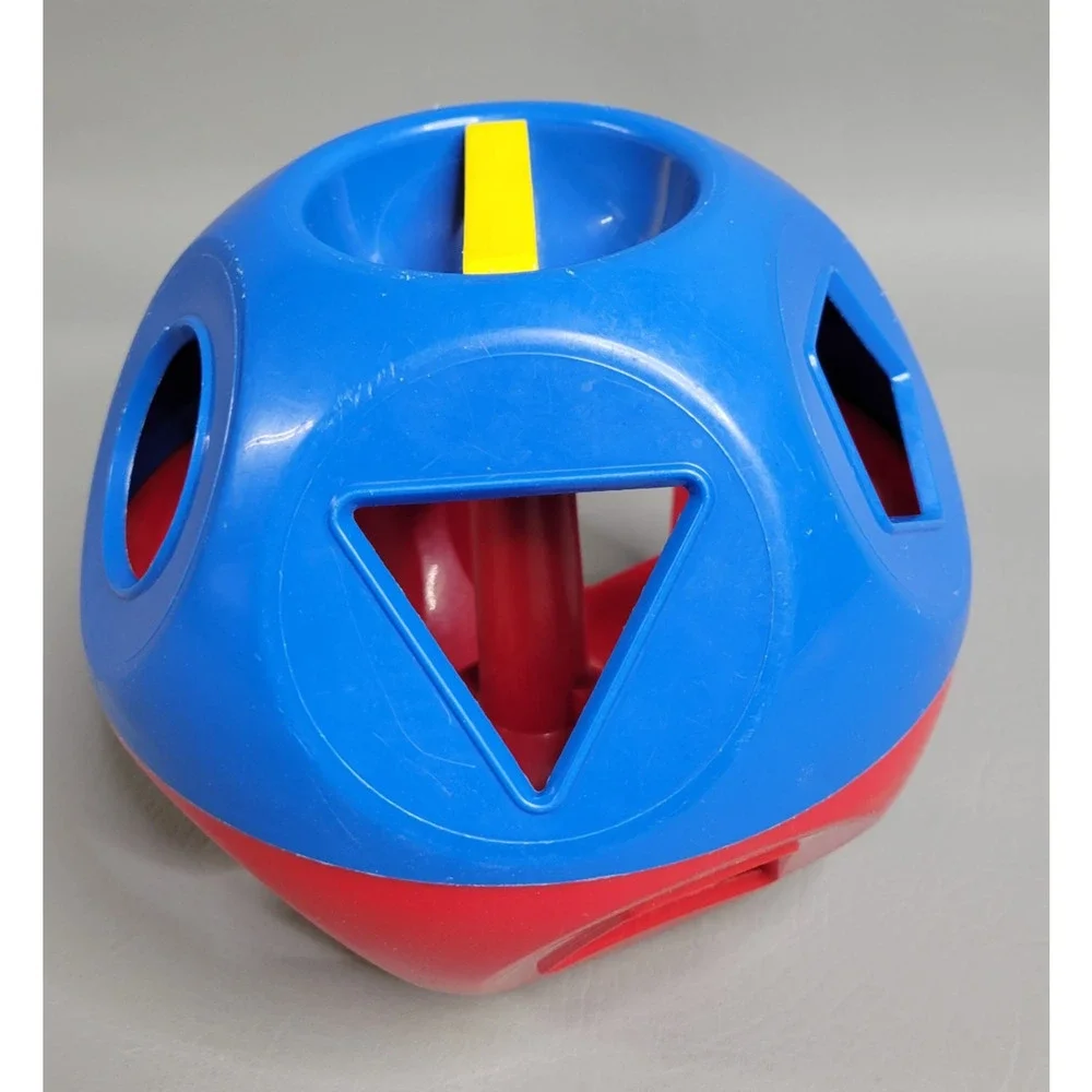 Vintage Tupperware SHAPE-O-BALL Classic Tupper Toys Shape Sorter Complete